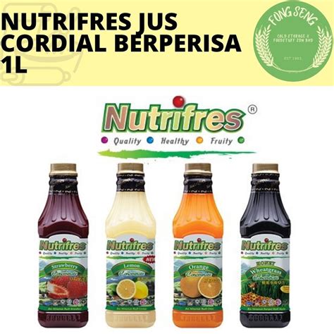 Nutrifres Fruit Juice Concentrate 1l Assorted Flavour Shopee Malaysia