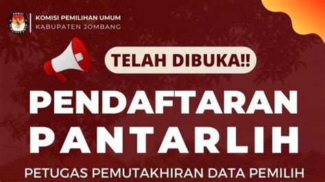 Pendaftaran Pantarlih Pemilu 2024 Dibuka Berikut Syarat Dan Ketentuannya Hot Sex Picture