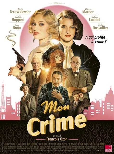 Official Poster for 'Mon Crime' ('The Crime Is Mine') : r/movies