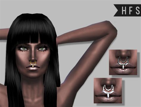 GIVENCHY NOSE RING | Sims 4, Sims 4 blog, Sims