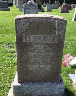 Thomas W Eldridge Jr 1894 1951 Mémorial Find a Grave