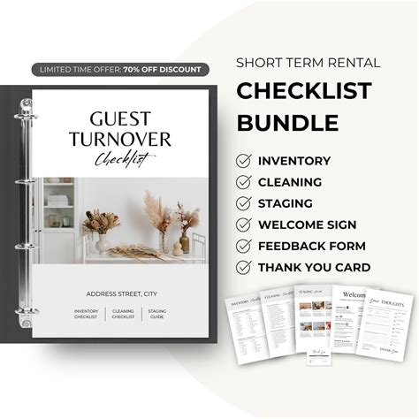 Airbnb Cleaning List, Airbnb Cleaning Guide, VRBO Airbnb Cleaning