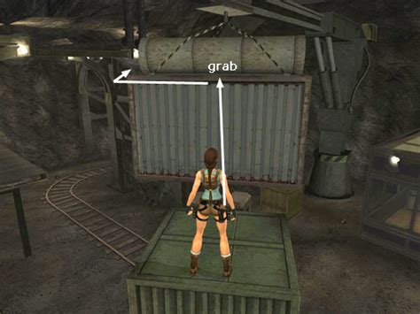 TOMB RAIDER ANNIVERSARY WALKTHROUGH NATLA S MINES Suspended Crate