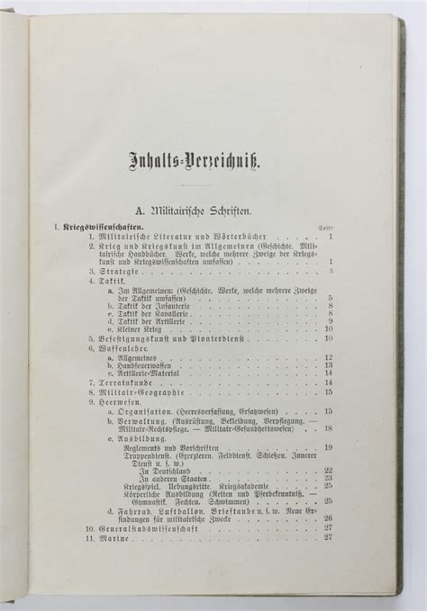 Katalog Der Bibliothek Des Offizier Korps Des K Niglichen Garde