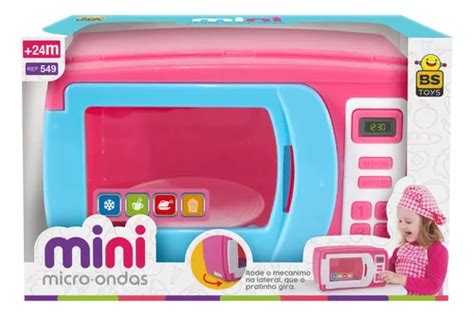 Mini Microondas De Brinquedo Infantil Faz De Conta Cozinha Mercadolivre