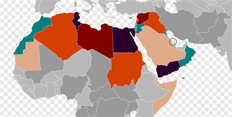 خريطة الشرق الأوسط وشمال أفريقيا متفرقات غلوب Png