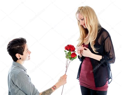 Same Sex Couple Isolated On White Background Stock Photo By Bruno135 31830395