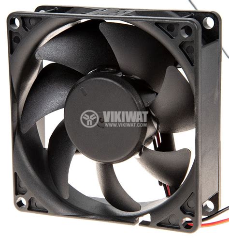 Fan 24V 80x80x25 bearing Vapo 69 29m³ h brushless VIKIWAT