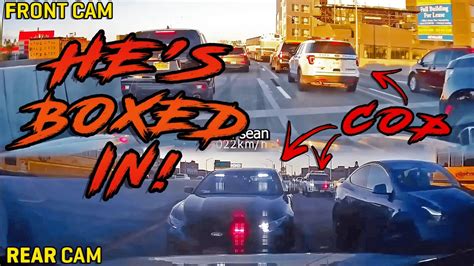 The Craziest Street Racer Police Chases Of 2023 Cops Pull Guns Make