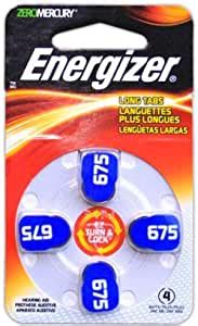 Energizer Ez Turn And Lock Hearing Aid Batteries Size