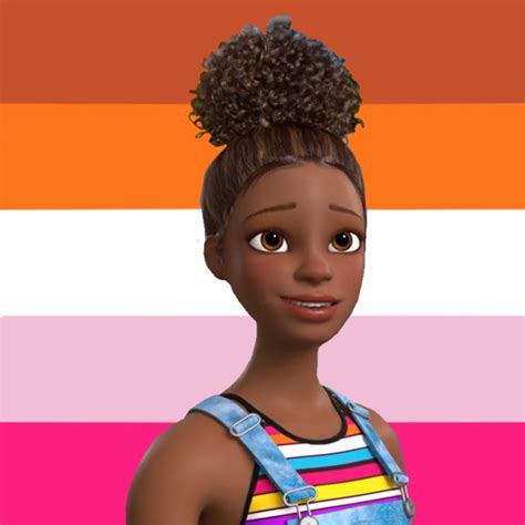 Barbie Pride Flag Edits On Tumblr Lesbian Pride Flag Color Picked From Barbie Brooklyn Roberts