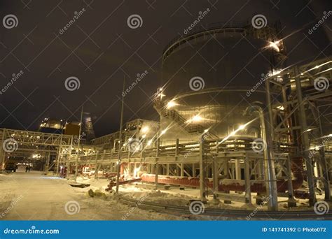 port sabetta yamal russia december   stock photo image