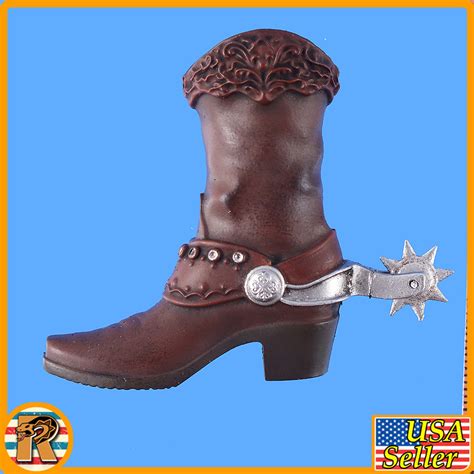 Western Cowgirl A Boots And Spurs For Balls 1 6 Scale