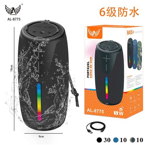 Caixa De Som Bluetooth Resistente Agua Altomex Al Wzh Eletronico