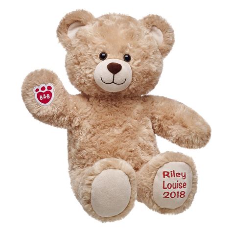 Online Exclusive Personalized Happy Hugs Teddy Bear Build A Bear