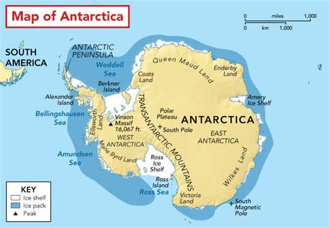 Kaart Antarctica SeaWindAdventures