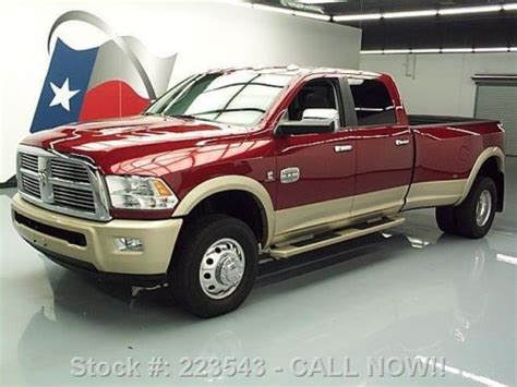 Sell Used 2012 Dodge Ram 3500 Laramie Longhorn Diesel Drw 4x4 28k Texas