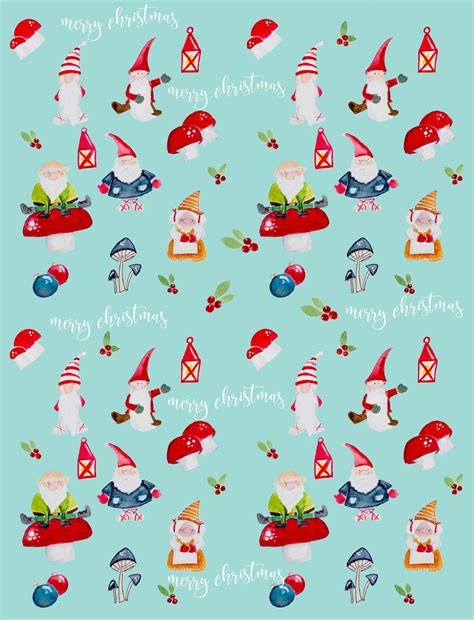 printable gift wrapping paper