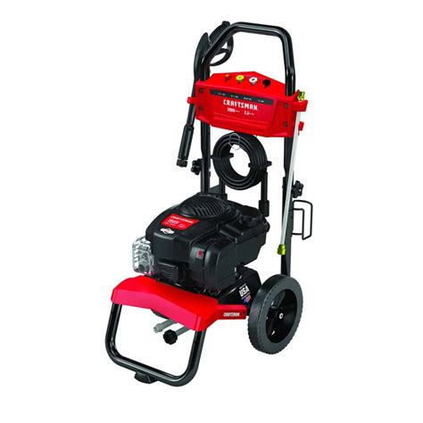 Craftsman Briggs And Stratton 2800 Psi Gasoline 2 3 Gpm Pressure Washer Stine Home Yard The