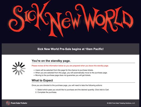 Sick New World 2024 Ticket Updates Presale Underway For Festival As