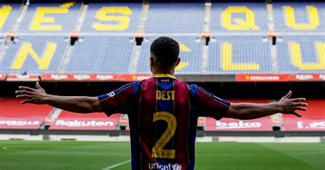 El Barcelona Hizo Oficial El Fichaje De Sergiño Dest El Joven Estadounidense Que Es Comparado