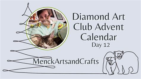 Diamond Art Club Advent Calendar Day 12 With Finishreveal Youtube