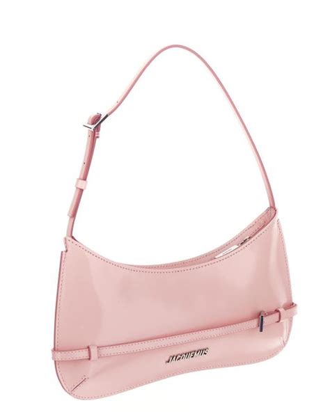 Jacquemus Le Bisou Ceinture Shoulder Bag In Pink Lyst