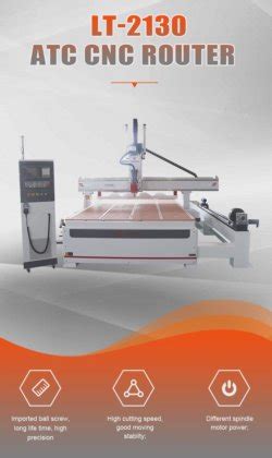 4 Axis 5 Axes2030 Atc Cnc Wood Router Machine Woodworking Milling