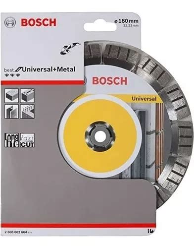 Disco Diamantado Universal Segmentado Bosch Mercadolibre