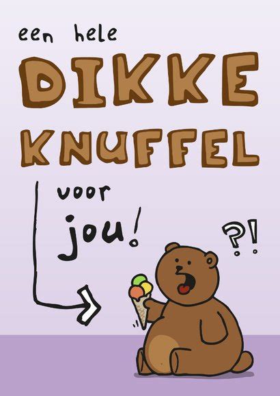 Sterkte Kaart Dikke Knuffel Sterkte Kaarten Kaartje Go