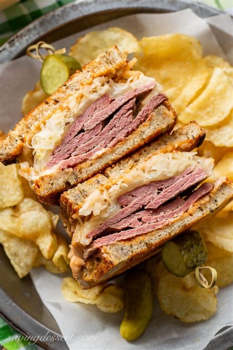 Classic Reuben Sandwich Yummy 🍕