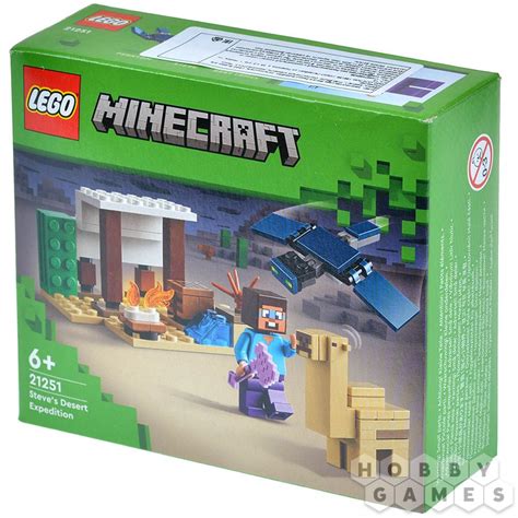 Конструктор LEGO Minecraft: Экспедиция Стива в пустыню 21251 | Купить ...