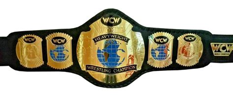 WCW World Heavyweight Wrestling Championship Belt – Champions Title Belts