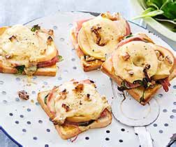 Toasts Jambon Pomme Betty Bossi