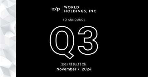 Exp World Holdings To Announce Third Quarter Results