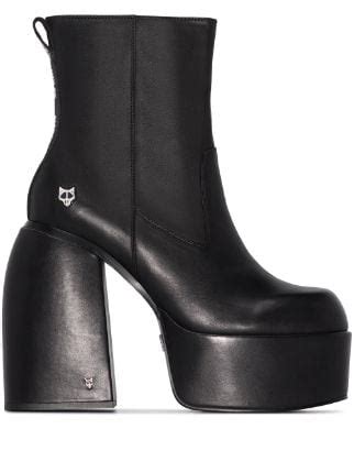 NAKED WOLFE Jailbreaker 140mm Platform Ankle Boots Farfetch
