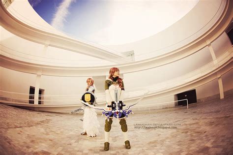 Lightning and Serah FFXIII-2 cosplay II by onlycyn on DeviantArt