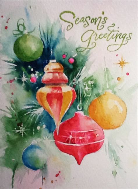 40 Beautiful Christmas Painting Ideas to Try This Season – Bored Art