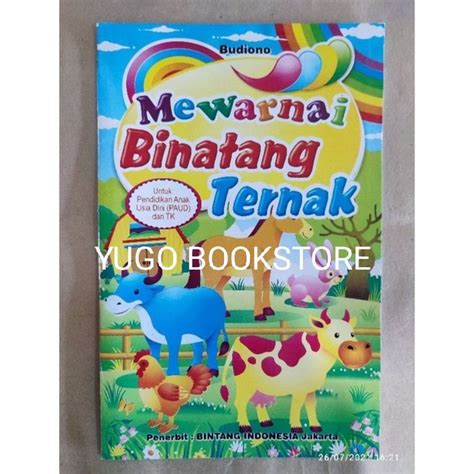 Jual Mewarnai Bintang Ternak Original Full Colour Ukuran X Cm