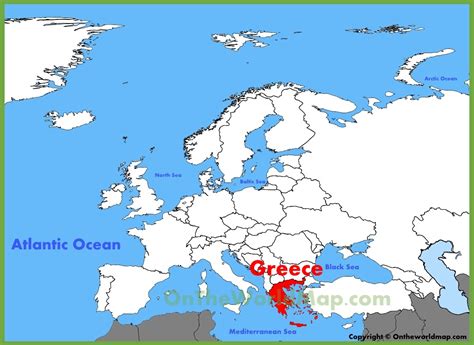 Where Is Greece On The Europe Map Eudora Rosabelle