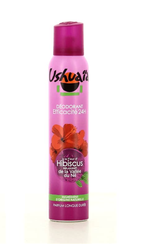 Ushuaïa Déodorant Spray Fleur D Hibiscus De La Vallée Du Nil 200 ml