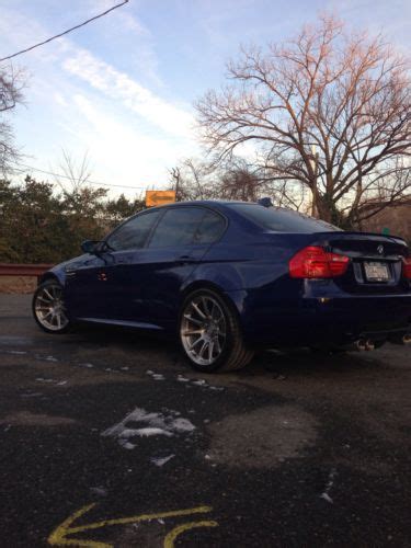 Sell Used BMW M3 SEDAN E90 INTERLAGOS BLUE 30k Miles In Fresh Meadows