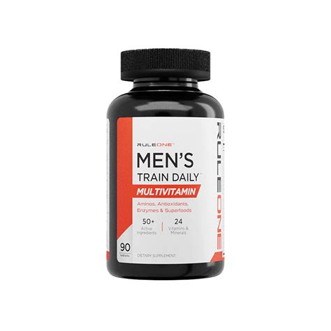 Rule One – Men’s Train Daily Multivitamin – Supplement Supply