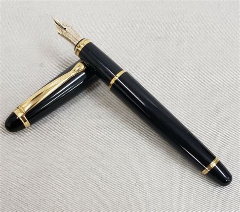 【傷や汚れあり】万年筆 Pilot パイロット Custom カスタム98 文房具 筆記具 ペン先14k 585 ブラック 黒 K14 送料