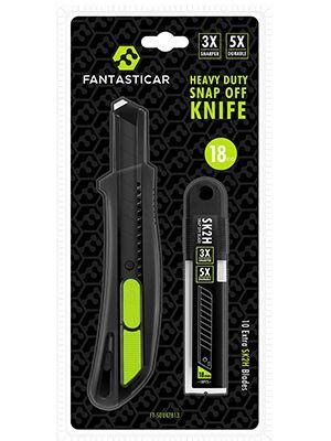 FantastiCAR Cutter Professionnel rétractable Couteau utilitaire 10