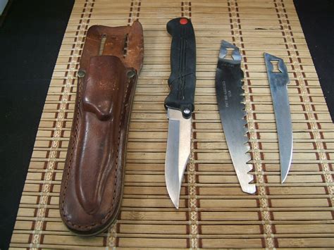 KERSHAW KAI JAPAN GOOD USED 3 BLADE VINTAGE INTERCHANGEABLE KNIFE BLADE