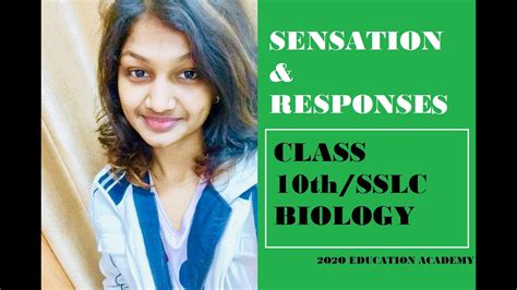 Sensation And Responses Part 2 Sslcclass 10th Biology 1st Chapter അറിയാനും പ്രതികരിക്കാനും