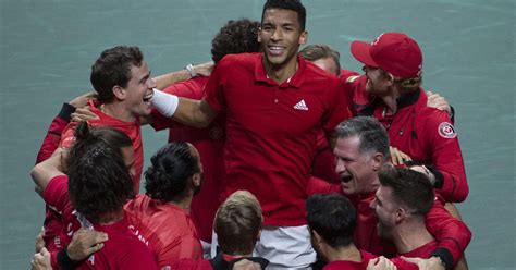 Davis Cup Final Felix Auger Aliassime Leads Canada To First Ever Title