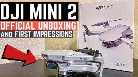 Dji Mini 2 Unboxing And First Impressions Youtube