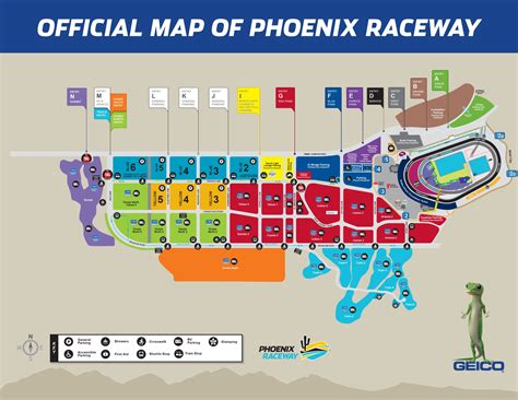 MAPS | PHOENIX RACEWAY